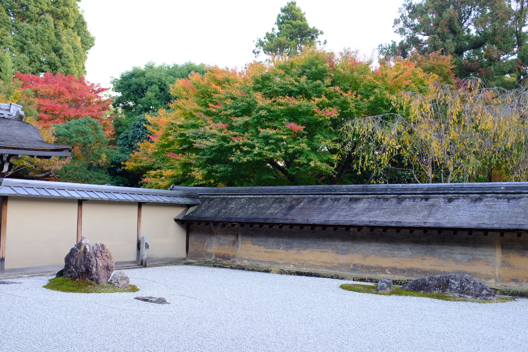 日本龙安寺石庭平面图图片